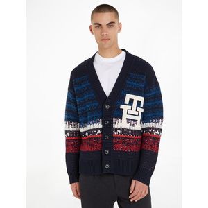 Tommy Hilfiger Cardigan Modrá obraz