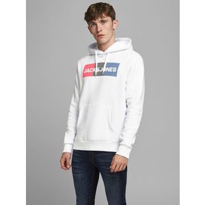 Jack & Jones Corp Mikina Bílá obraz