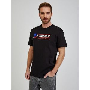 Tommy Jeans Triko Černá obraz