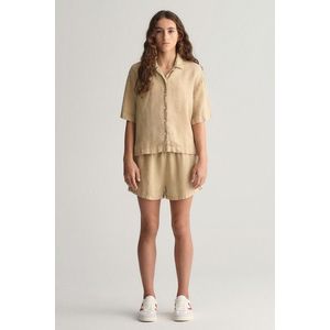 ŠORTKY GANT RELAXED LINEN SHORTS DRY SAND obraz