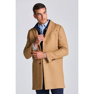 KABÁT GANT D1. CLASSIC WOOL COAT WARM KHAKI obraz