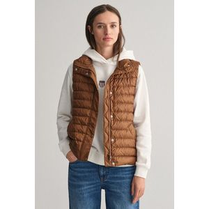 VESTA GANT LIGHT DOWN VEST hnědá obraz