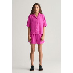 ŠORTKY GANT RELAXED LINEN SHORTS BOLD VIOLET obraz