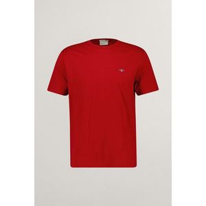 TRIČKO GANT REG SHIELD SS T-SHIRT RUBY RED obraz