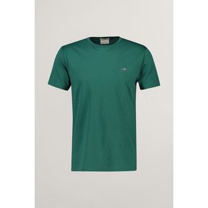 TRIČKO GANT SLIM SHIELD SS T-SHIRT WOODY GREEN obraz