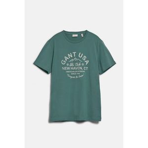 TRIČKO GANT SEASONAL GRAPHIC T-SHIRT WOODY GREEN obraz