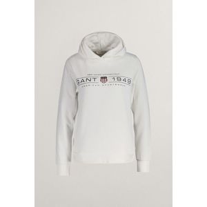 MIKINA GANT REG SHIELD HOODIE WHITE obraz