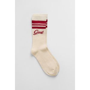 PONOŽKY GANT RIB SOCKS CREAM obraz