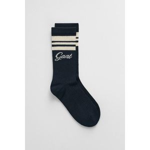 PONOŽKY GANT RIB SOCKS EVENING BLUE obraz