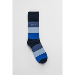 PONOŽKY GANT STRIPE SOCKS EVENING BLUE obraz