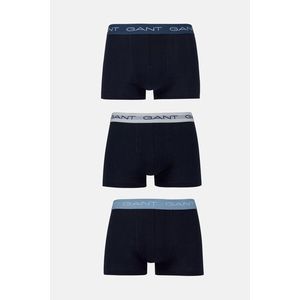 CHLAPECKÉ SPODNÍ PRÁDLO GANT TRUNK 3-PACK EVENING BLUE obraz