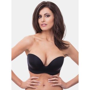 Černá dámská podprsenka bez ramínek Wonderbra ULTIMATE STRAPLESS BRA obraz