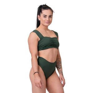 Miami retro bikini - vrchní díl 553 S, dark green obraz