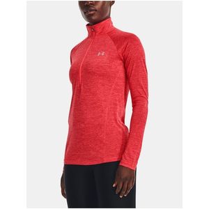 Červené sportovní tričko Under Armour Tech 1/2 Zip - Twist obraz