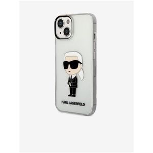 Karl Lagerfeld IML Ikonik NFT Zadní Kryt pro iPhone 14 Plus Transparent obraz