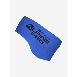 Sportovní čelenka ALPINE PRO BELAKE electric blue lemonade obraz