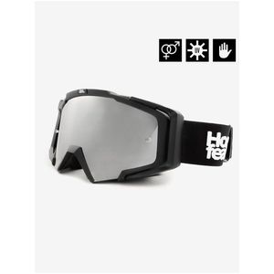 MTB brýle Patriot - black/mirror silver Horsefeathers obraz