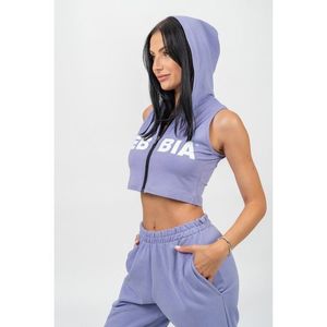 Crop mikina bez rukávů MUSCLE MOMMY 258 obraz