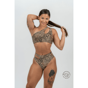 SÃO GONÇALO bikini vrchní díl - leopard 765 Nebbia obraz