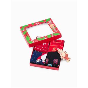 Pánské ponožky X-mas box mix 4-pack EDOTI obraz