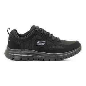 Sportovní Skechers BURNS AGOURA 52635 BBK Přírodní kůže (useň)/-Se syntetickým materiálem, Látka/-Látka obraz