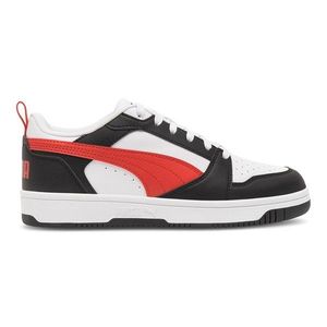 Sportovní Puma PUMA REBOUND V6 LO JR* 39383304 Materiál/-Syntetický, Imitace kůže/-Ekologická kůže obraz