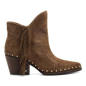 Kotníkové boty SAM EDELMAN I1429L1201 Přírodní kůže (useň) - Semiš obraz