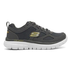 Sportovní Skechers BURNS AGOURA 52635 CHAR Látka/-Síťka mesh, Přírodní kůže (useň)/-Se syntetickým materiálem obraz