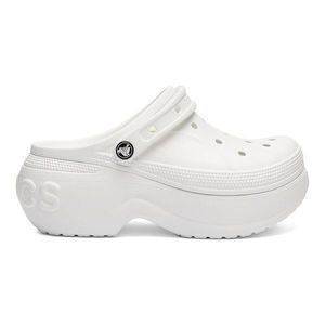 Pantofle Crocs BELLA CLOG 210062-100 Materiál/-Syntetický obraz