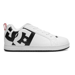 Sportovní DC Shoes COURT GRAFFIK SQ ADYS100442-WLK Syntetický materiál, Přírodní kůže (useň)/-Přírodní kůže (useň) obraz