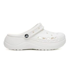 Pantofle Crocs BAYA PLATFORM CLOG 208186-100 Syntetický materiál obraz