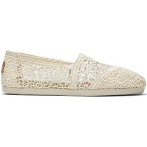 TOMS MOROCCAN CROCHET WM ALPR Dámské espadrilky, béžová, velikost obraz