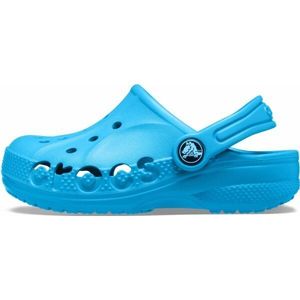 Crocs BAYA CLOG K Dětské pantofle, modrá, velikost 33/34 obraz