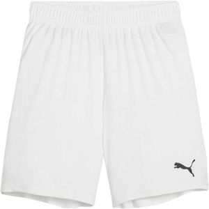 Puma TEAMGOAL SHORTS JR Dětské fotbalové šortky, bílá, velikost obraz