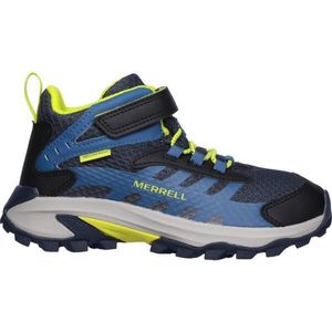 Merrell MOAB SPEED 2 MID A/C WTRPF Dětské outdoorové boty, tmavě modrá, velikost 37 obraz