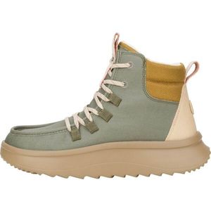 HEY DUDE WENDY PEAK APRES COATED TWILL Dámská zimní obuv, khaki, velikost obraz