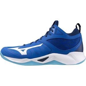 Mizuno WAVE DIMENSION MID Pánská sálová obuv, modrá, velikost 44 obraz