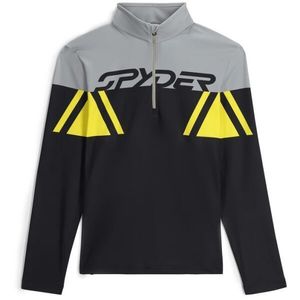 Spyder PODIUM 1/2 ZIP Pánská mikina, černá, velikost obraz