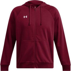 Under Armour RIVAL Pánská mikina, vínová, velikost obraz