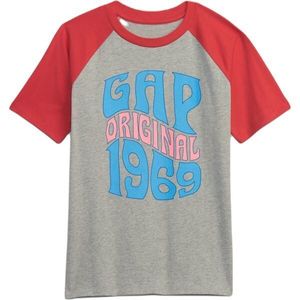 GAP RAGLAN FASHION Dětské tričko, šedá, velikost obraz