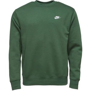 Nike SPORTSWEAR CLUB Pánská mikina, tmavě zelená, velikost obraz