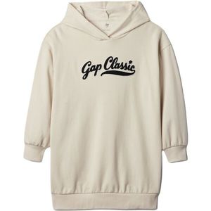 GAP JPN LOGO HOOD Dívčí šaty, béžová, velikost obraz