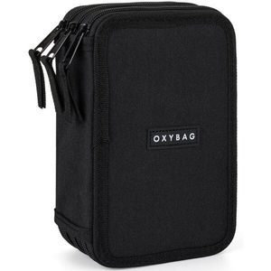 Oxybag UNICOLOR Školní penál, černá, velikost obraz