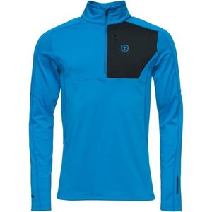 TENSON TXLITE HALF ZIP Pánská mikina, modrá, velikost obraz