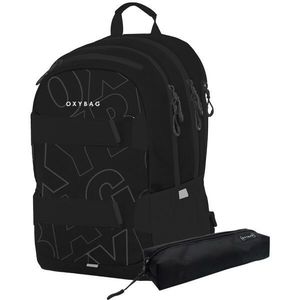 Oxybag SPORT Školní batoh, černá, velikost obraz