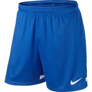 Nike DRI-FIT KNIT SHORT II YOUTH Dětské fotbalové trenky, modrá, velikost obraz