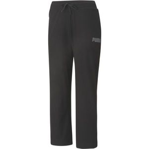 Puma MODERN BASIC RIBBED WIDE PANTS Dámské tepláky, černá, velikost obraz