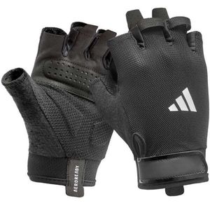 adidas ESSENTIAL TRAINING GLOVES Pánské fitness rukavice, černá, velikost obraz