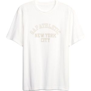 GAP ATHLETIC NEW YORK CITY Pánské tričko, bílá, velikost obraz