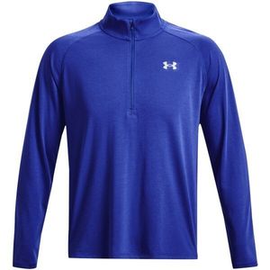 Under Armour STREAKER HALF ZIP Pánské triko s dlouhým rukávem, modrá, velikost obraz